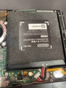 スイッチバッテリー故障