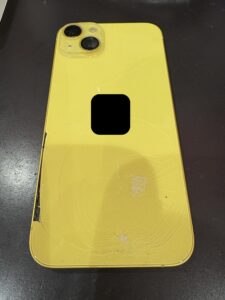 iPhone14plus 背面ガラス修理　川口