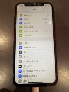 XS画面修理