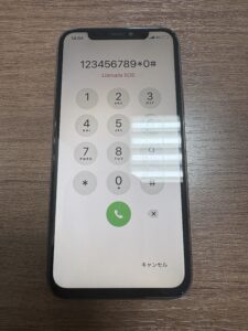 「液晶画面とタッチ操作が正常に戻ったiPhone11Pro」