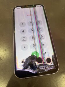 iPhone12ディスプレイ故障