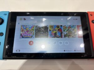 Nintendo Switchソフト読み込み不良修理後、正常にゲームが起動した画面。川口で即日修理可能です。