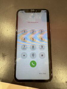 iPhoneXの液晶不良による画面修理を戸田市で即日対応、データそのまま修理可能