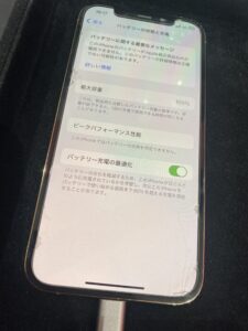 11promax電池交換後