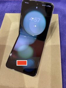 zflip5ガラスコーティング後