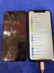 xs画面修理後