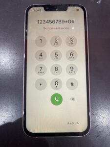 iphone13画面修理後