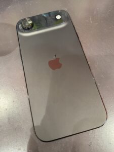 iphoneAirコーティング背面