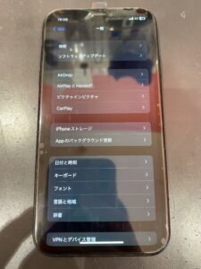 iphone12Pro画面修理後