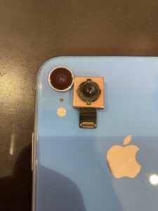 iphoneXRカメラ修理