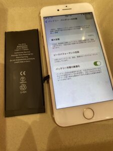 iphone7画面電池修理