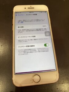 iphone7画面電池交換