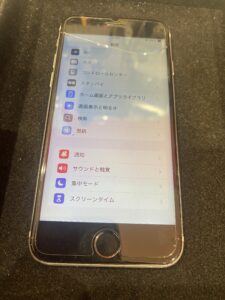 iphonese2フィルム破損