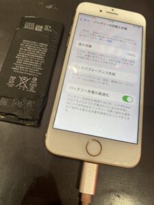 iphone8電池修理