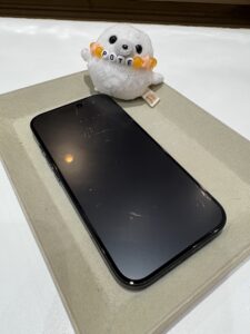 iPhoneの保護フィルム貼り付け代行サービス ララガーデン川口