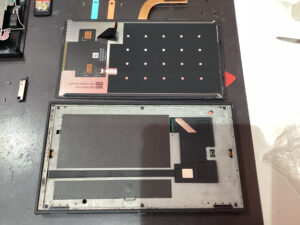 川口で受けたSwitch 2液晶破損修理中写真
