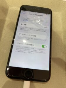 吉川美南で受けたiPhoneSE第二世代バッテリー交換後写真