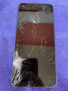 吉川美南店で依頼を受けたGalaxyA25画面が真っ暗な故障状態