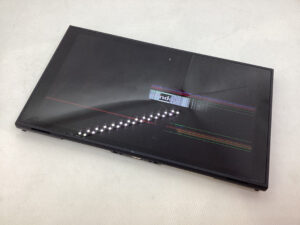 川口で受けたSwitch 2液晶破損修理前写真