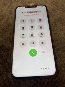 吉川美南で修理したiPhone13の水没修理後