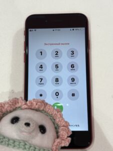 iPhone SE第3世代 画面交換修理後|データそのまま即日修理完了|川口市よりご来店