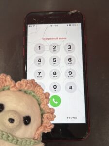 iPhone SE第3世代 画面割れ修理前|川口市よりご来店