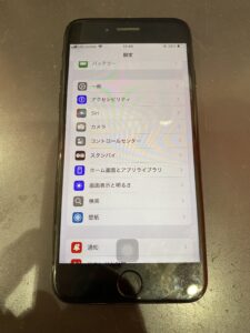 川口店で受けたiPhoneSE(第2世代)水没修理後の写真