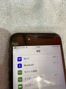 川口店で受けたiPhoneSE(第2世代)水没修理前の写真