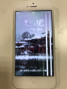 iPhone5 画面修理　埼玉浦和