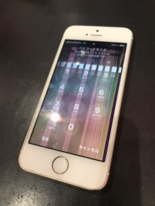 iPhoneSE初代 液晶修理 武蔵浦和